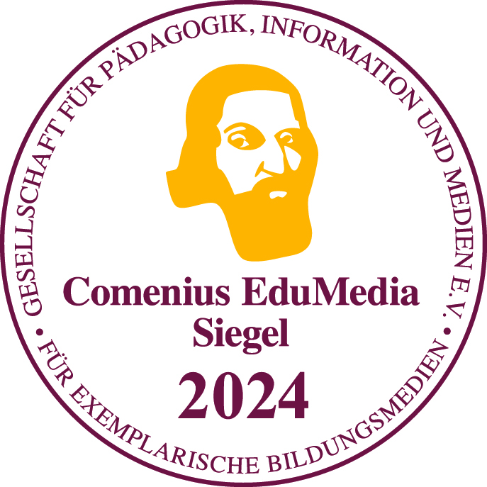 Comenius EduMediaSiegel 2024 für JWSL 