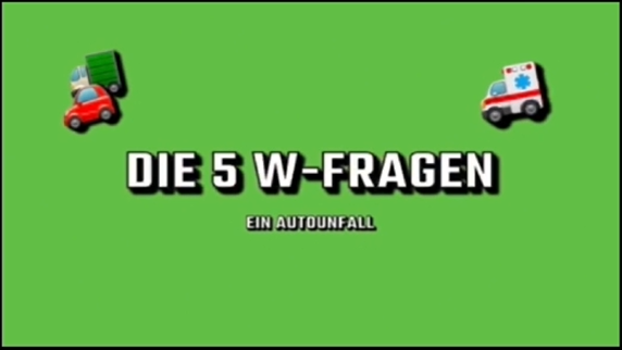 Die 5 W-Fragen bei einem Autounfall